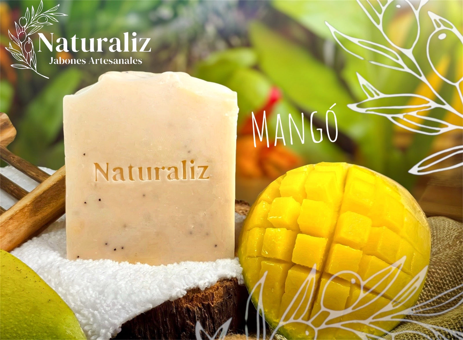 Jabon Mangó & Poppy seed